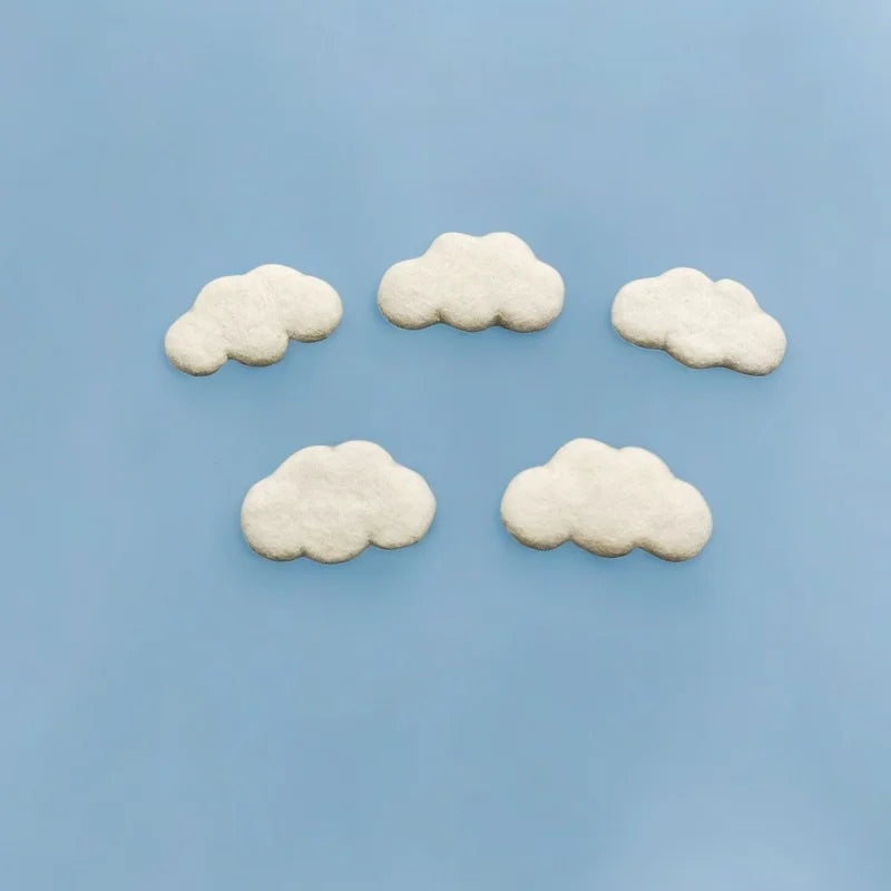 Newborn Photography Props Wool Felt  Doll Rabbit Bear Clond and Star　Photography Props Accessories Baby Studio