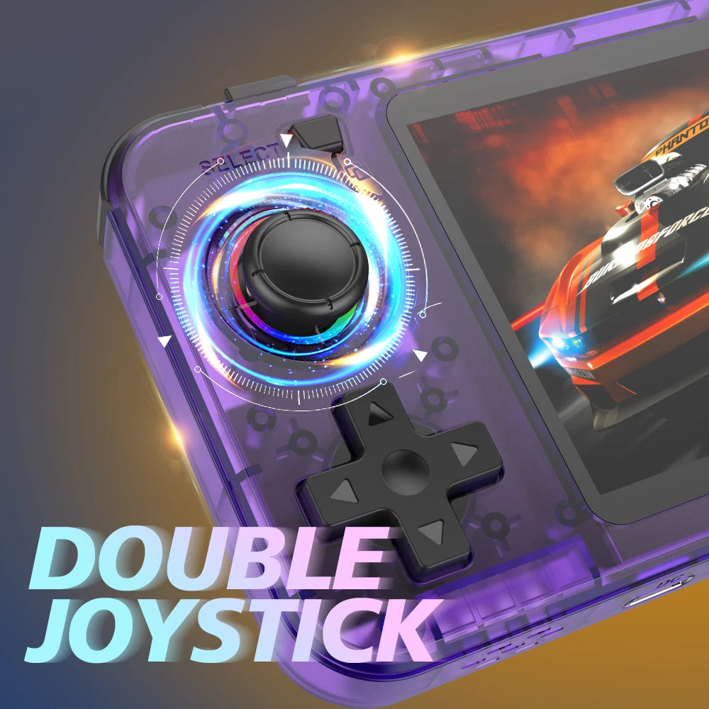 R36H open-source retro handheld game console cross-border Linux system 3.5-inch IPS full fit high-definition screen