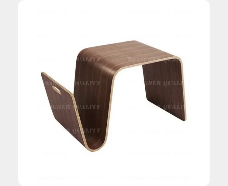 Minimalist Nordic Coffee Table Chic Solid Wood Centerpiece Ideal for Living Rooms and Balcony Corners Simple and Elegant