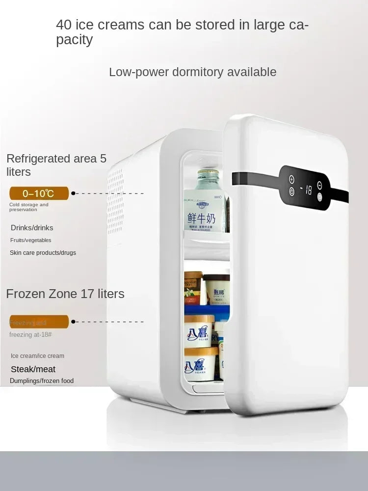 220V EOS Mini Compact Refrigerator for Bedroom, Dorm Room, Office and Travel CAB