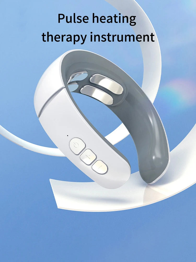 Neck Massager Intelligent Cervical Spine Instrument Electric Therapy Pulse Therapy Instrument Cervical Spine Massager