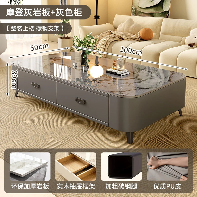 Cheap Cute Coffee Table Clear Simple Designer Modern Luxury Decoration Side Table Writing Mesas Bajas Living Room Furniture