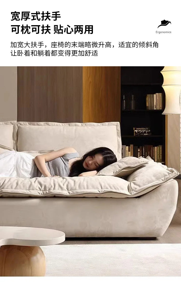 Minimalist Living Room Sofas Oversized Cushion Individual Nordic Living Room Sofas 2 Seater Modern Divano Soggiorno Furniture