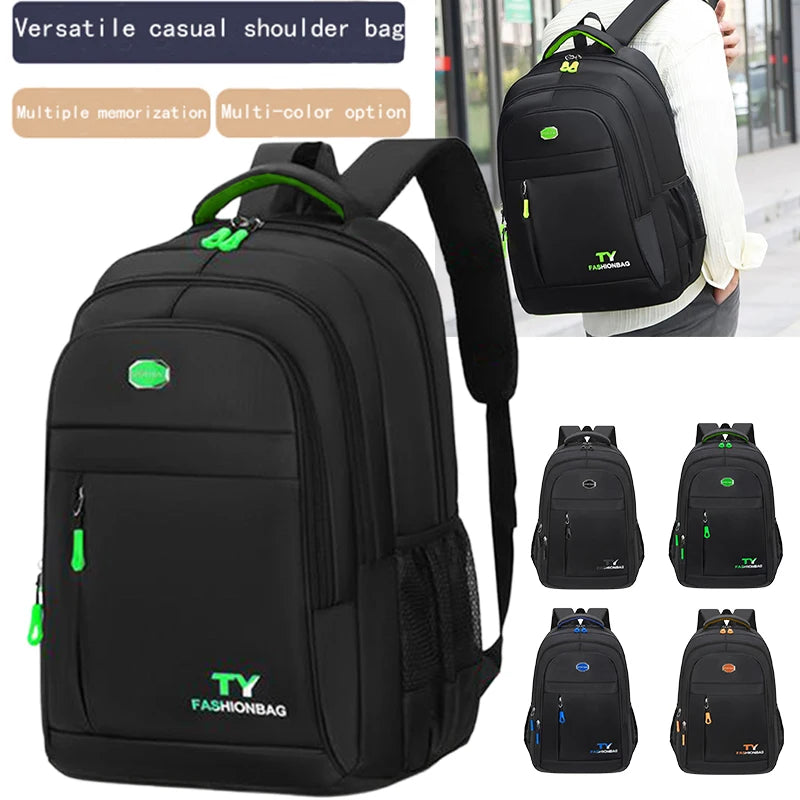 Men's and women's large-capacity trendy outdoor travel casual backpacks and schoolbags, airplane cabin backpacks