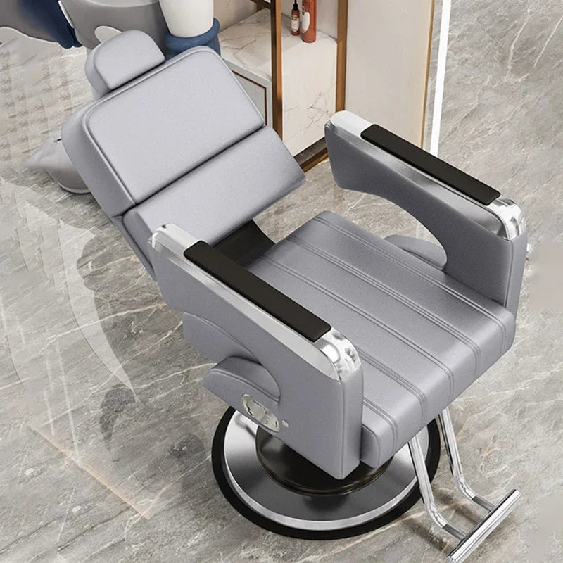 Barber Shop Barber Chair, 360° Rotatable, Hydraulic Lift Chairs, New Design, Customizable Hair Salon Store Furniture Wholesale