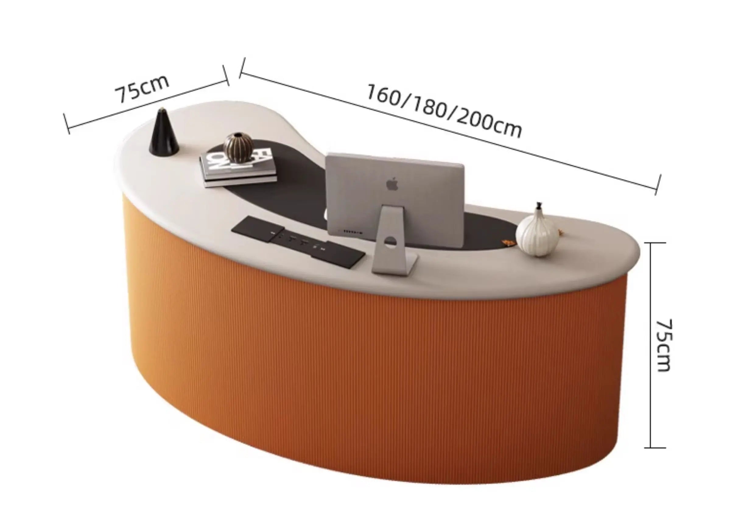 Crafts Aesthetic Office Desk Display Minimalist Cute Small Office Desk Study Modern Escritorio Oficina Commercial Furniture