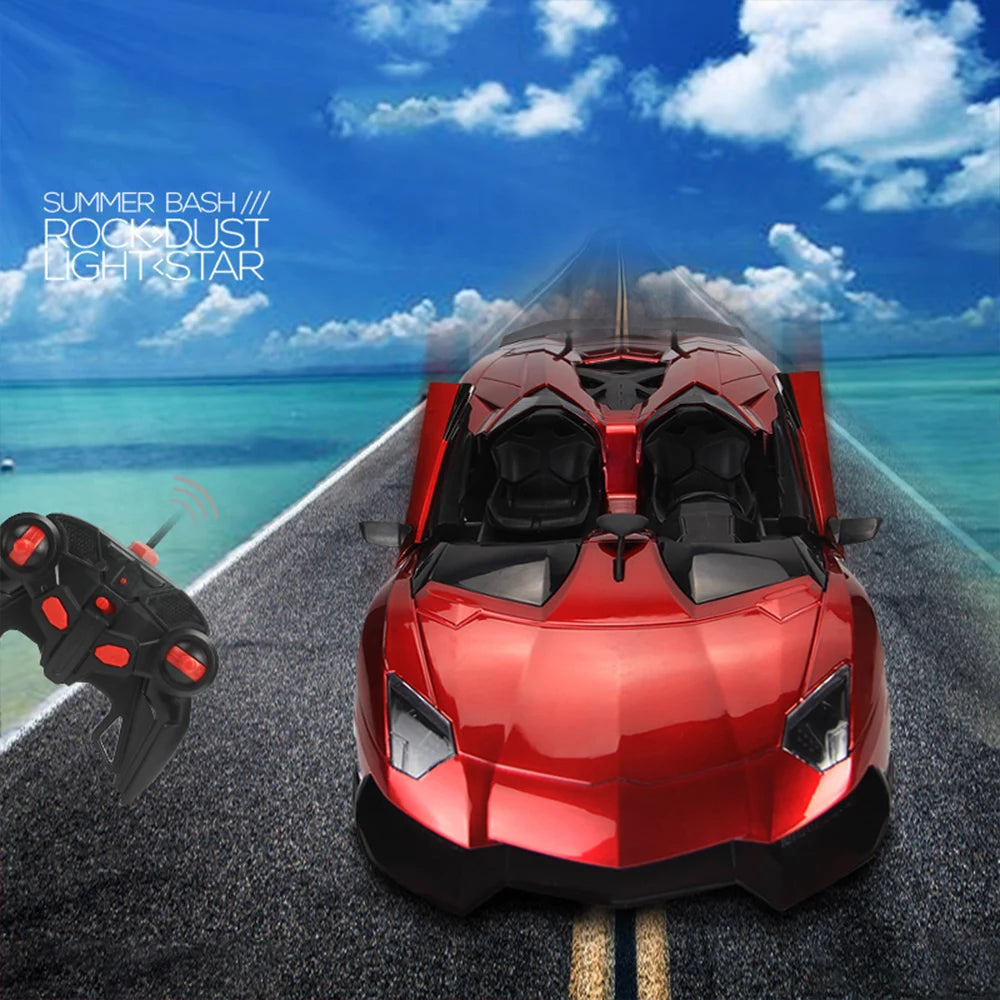 1:14 Scale Remote Control Car With Scissor Doors 4 channels RC Car Radio Controlled Auto Machine Toys Gift for Kids Boys Adults