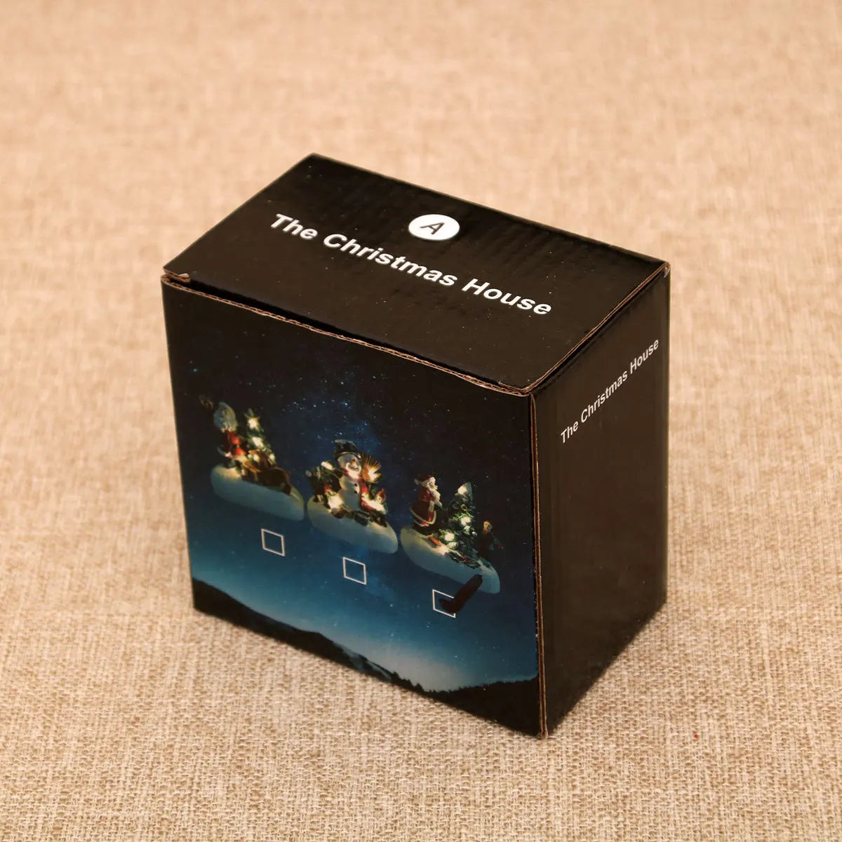 Xmas Decorations Christmas Gifts Light Up Santa Claus Elk Christmas Tree Desktop Decorations New Year Family Atmosphere Decor