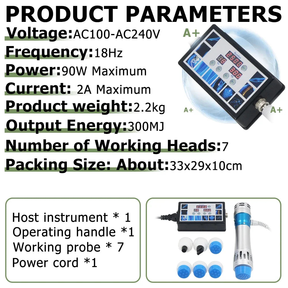 2024 New Shockwave Therapy Machine For Effective ED Treatment Body Relax And Relieve Back Pain Physiotherapy Shock Wave Massager
