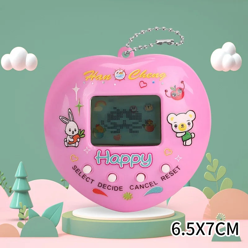 Hot Selling Electronic Pet Machines Handheld Mini Nostalgic Game Consoles Children'S Puzzle Toys, Hanging Decorations Gifts