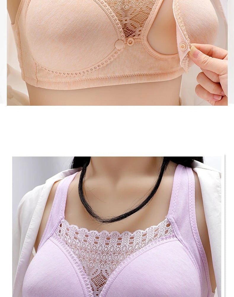 Cotton New Breastfeeding Bras Maternity Nursing Bra for Feeding Clothes for Pregnant Women Maternity Underwear Pregnancy Clothes