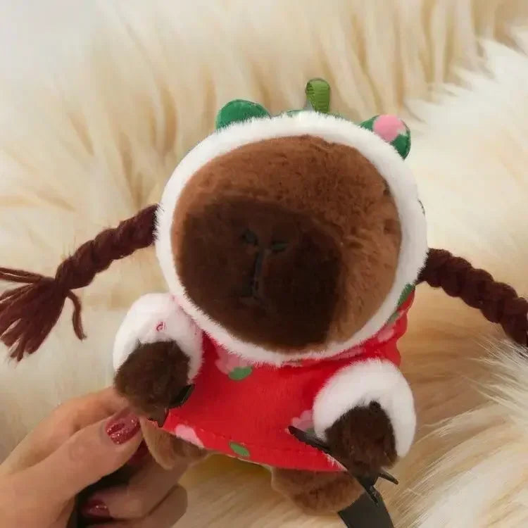 Headband Funny Capybara Hair Hoop Women's Cute Face Wash Headband Funny Plush Hair Band Baby Photography Accessories