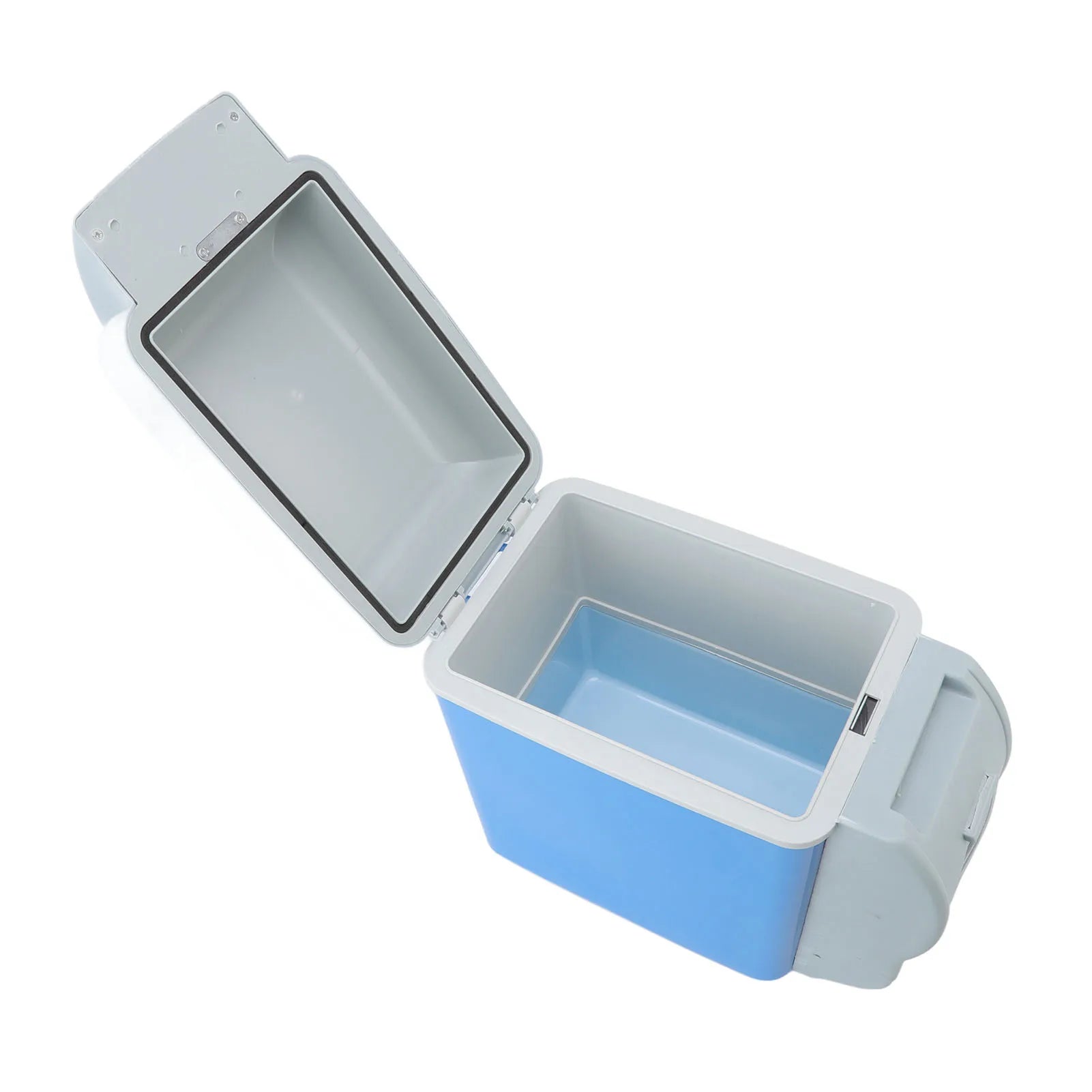 Electric Cooler Car Fridge Flip Top Cover Semiconductor Refrigeration System Low Noise with Shoulder Straps for Car for Camping