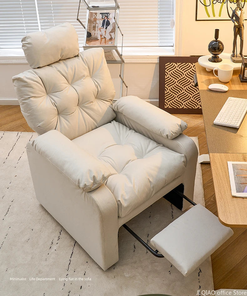 New Computer Chair Household Office Bedroom Sedentary Recliner Chair Single Sofa Ergonomics Comfortable lounge Chair Lazy Sofa