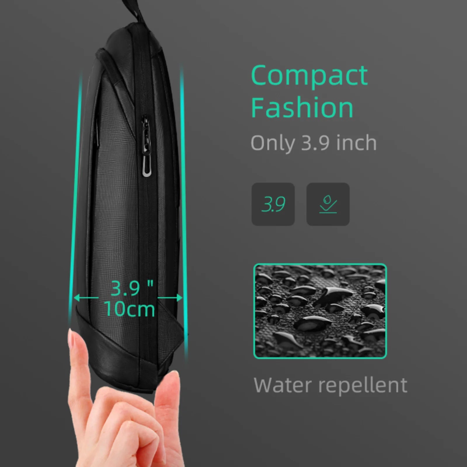 MarkRyden Backpack for Men Laptop Backpack Slim and lightweight business backpack School backpack