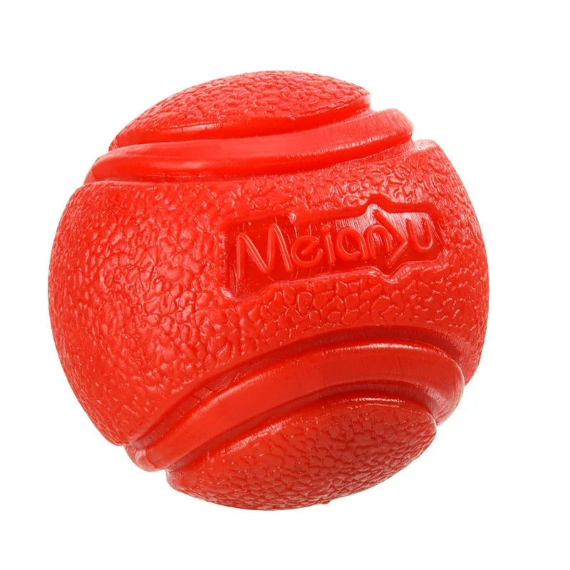 Pet Dog Toys Dog Ball Dog Bouncy Rubber Solid Ball Resistance to Dog Chew Toys Outdoor Throwing and Recovery Training for Dogs