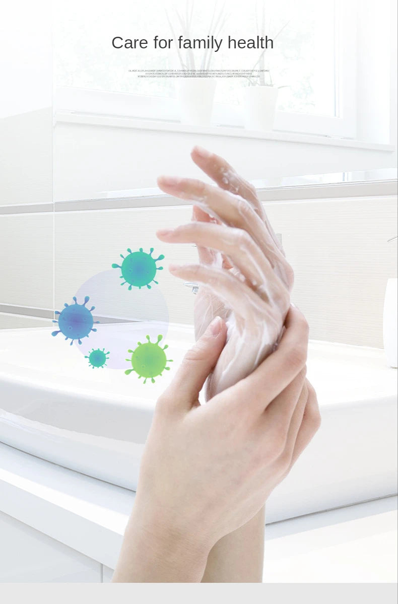 Automatic Sensing Soap Dispenser 250L/8.5oz Touchless Foam Washing Machine with Ultra-Sensitive Infrared Sensor Waterproof Base