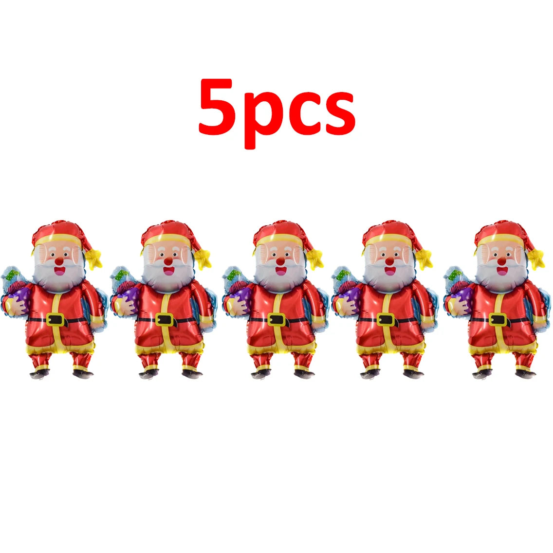 119cm Large Santa Claus Aluminum Foil Balloon for Christmas Party Decorative Supplies New Year 2025 Decor Gifts