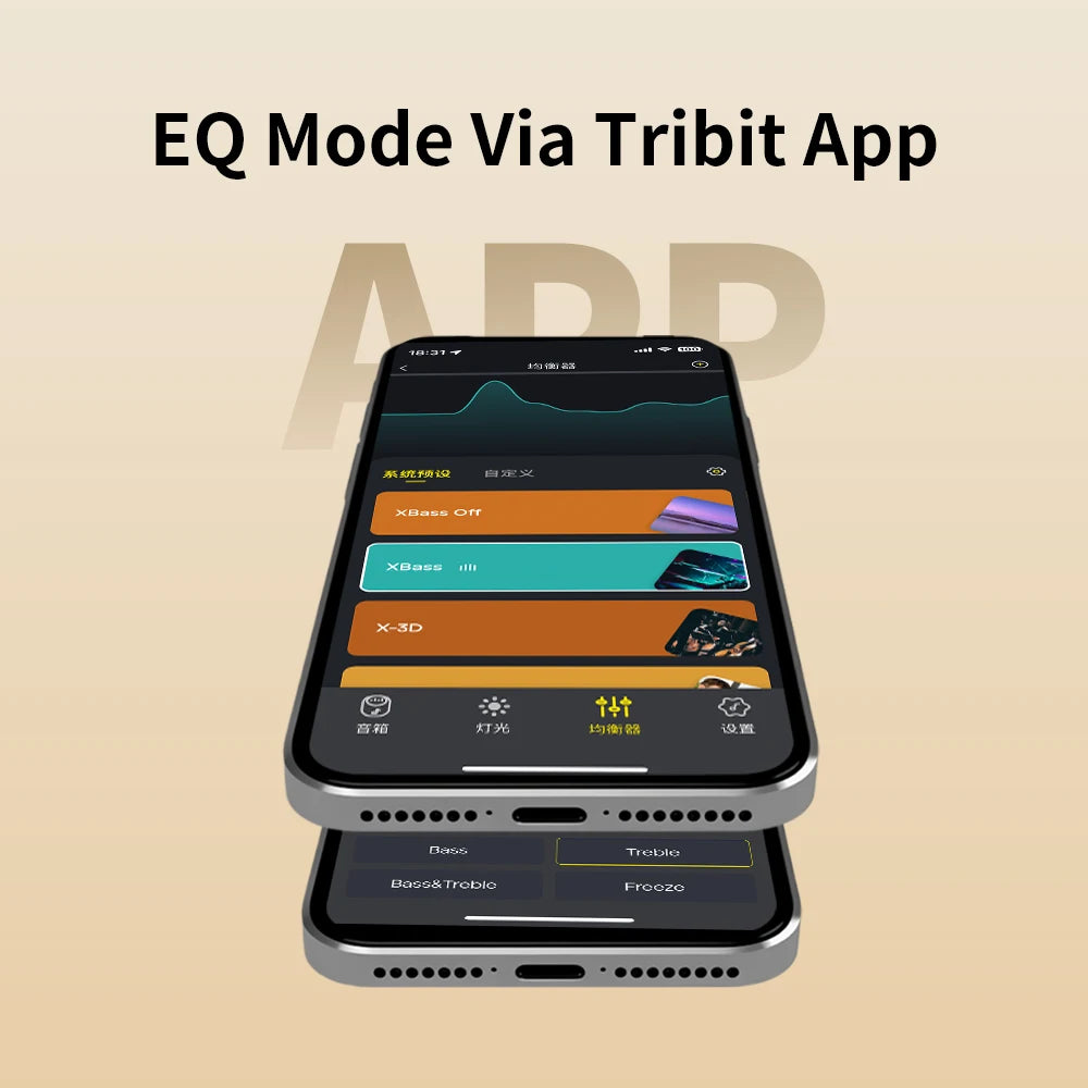 TRIBIT StormBox Blast 2 Bluetooth Speaker, 200W Power With Subwoofer Outdoor IP67 Party Speaker, 30H Playtime, LED, Mic Input