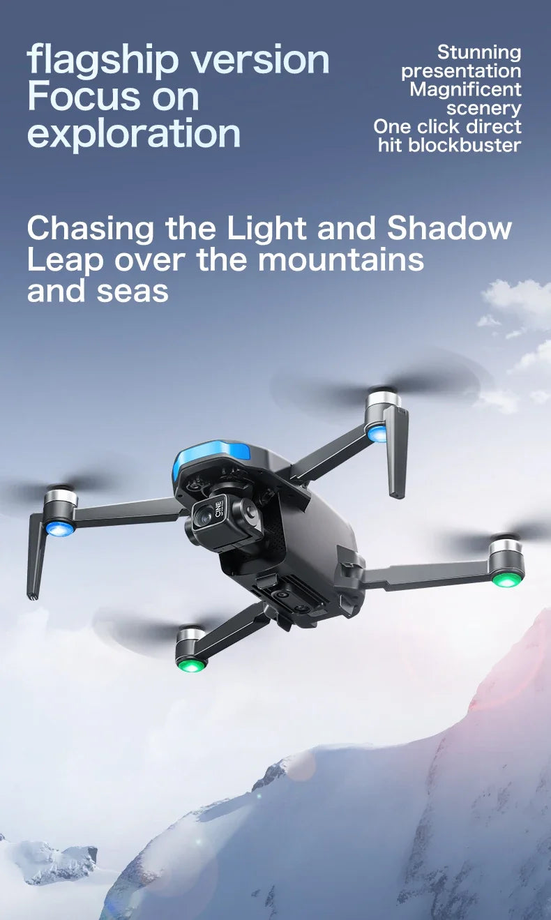 S-X1 MAX GPS Drone 4K Professional HD Camera 3-Axis Gimbal Aerial photography Brushless Screen 5G WIFI FPV Dron RC Quadcopter