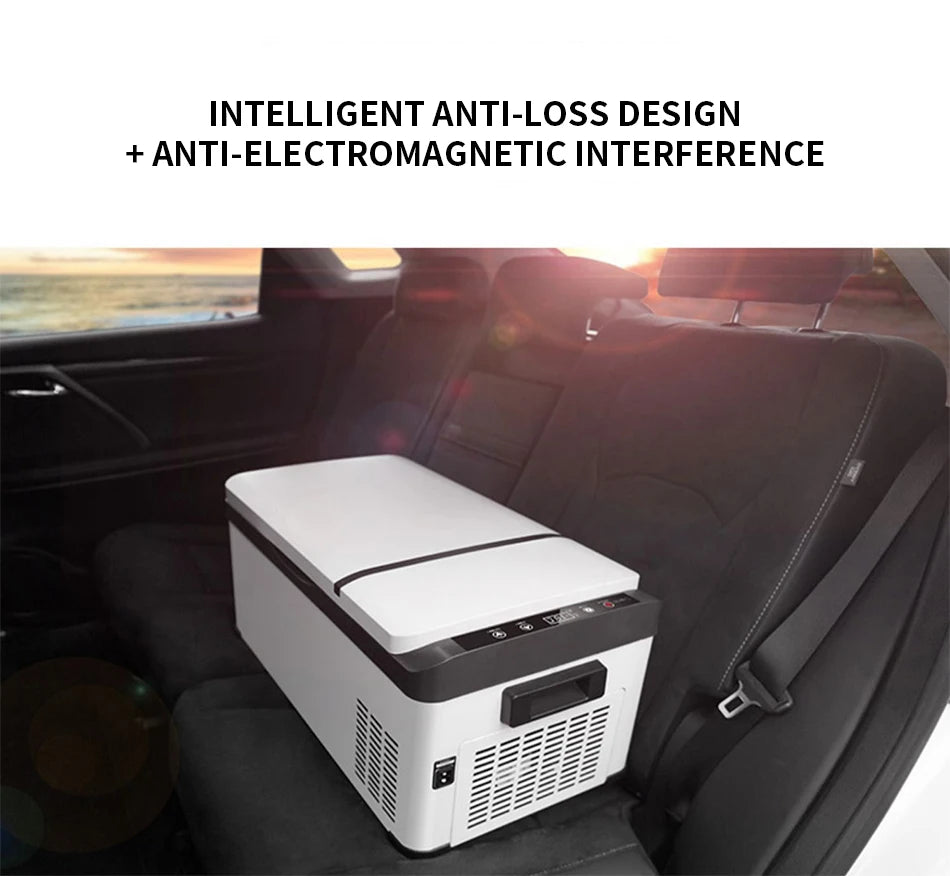 Car refrigerator compressor large truck refrigerated freezer car home dual-use refrigeration mini small freezer 12V24V