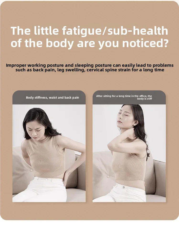 Cervical Massager Neck Waist Back Full Body Multifunctional Massage Cushion Home Recliner Electric Mattress