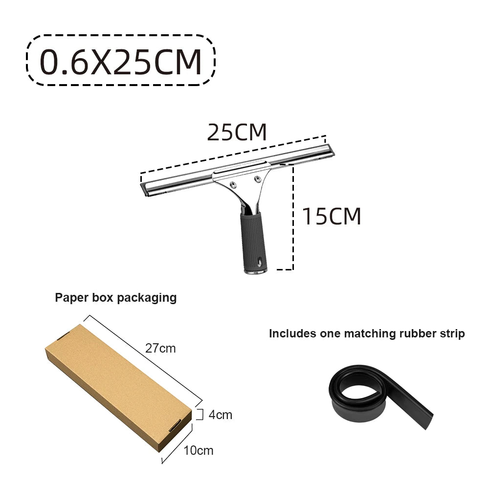 Glass Scraping Glass Artifact Window Brush White Cloud Style Glass Cleaning Wiper Single-sided Window Cleaning Floor Squeegee