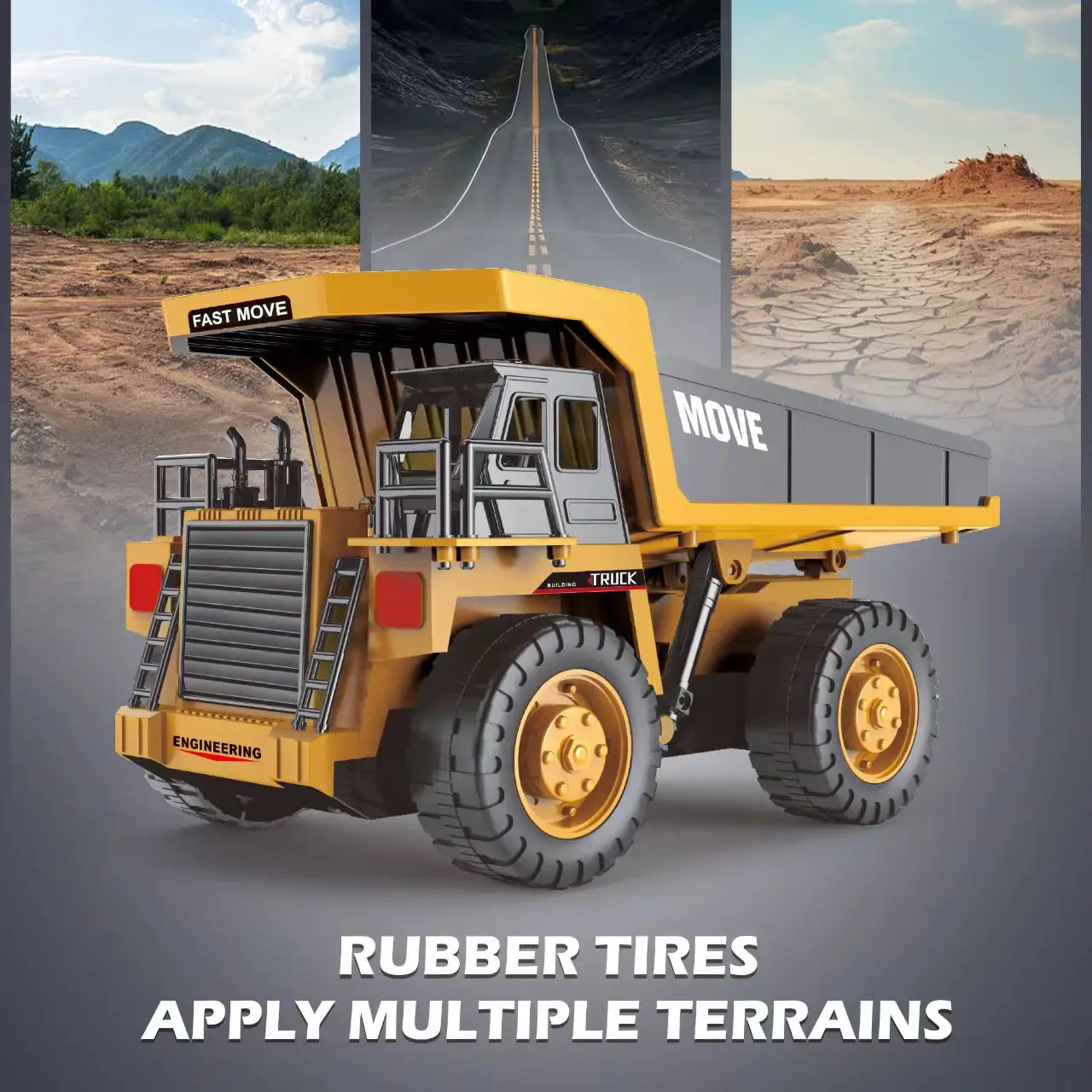 ZWN 1/16 1/20 Remote Control Excavator Dump Truck RC Model Car Toy Professional Alloy Simulation Construction Vehicle for Kids