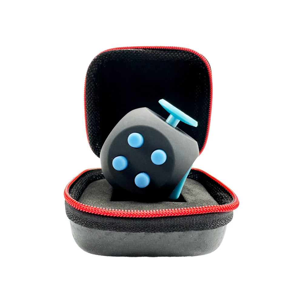 Fidget Cube EDC Anti Stress Relief Toys Anxiety Antistress Sensory Fidgeting Dice Toy For Kids Adults Autism ADHD Focus 12 Sides