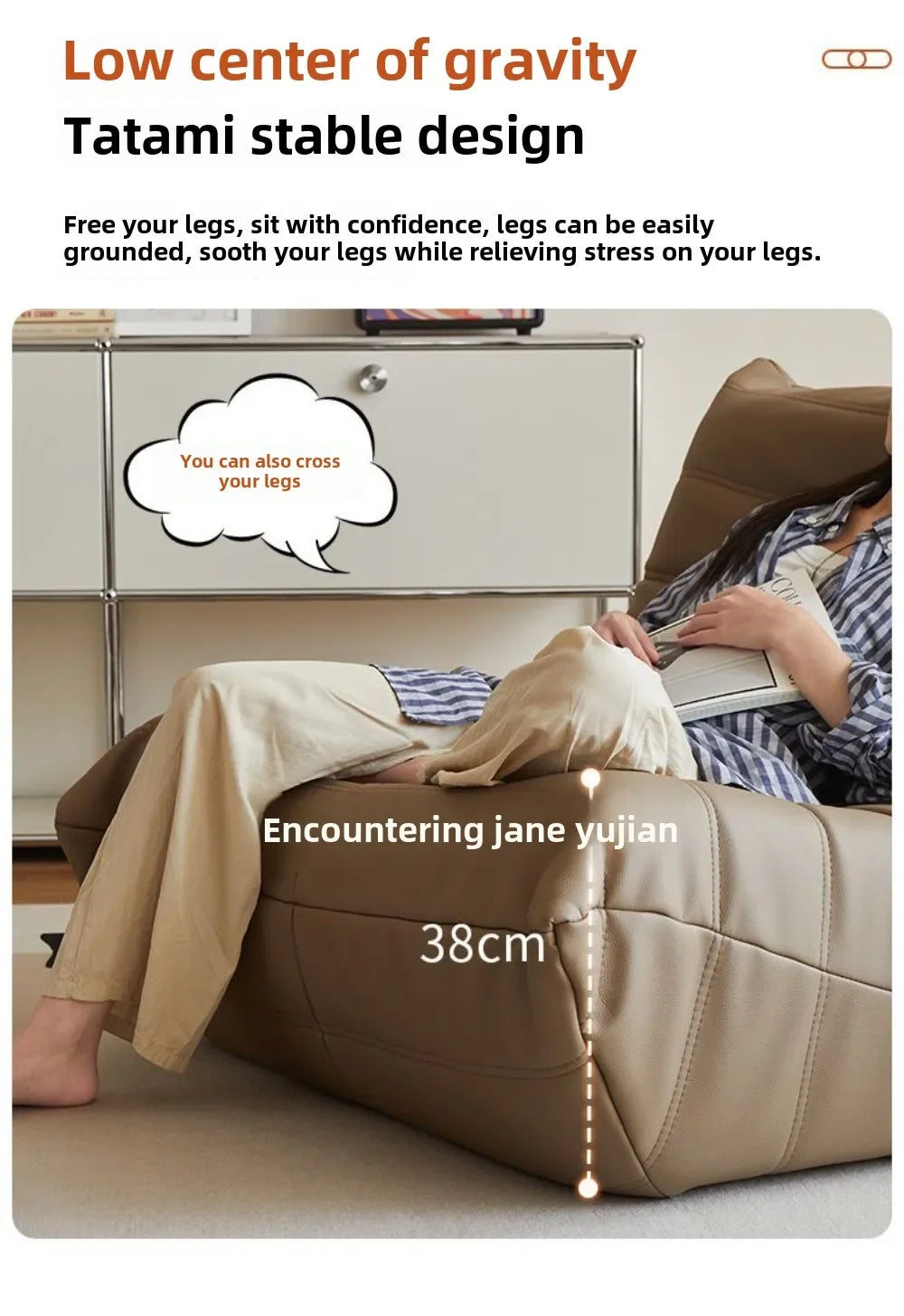 Internet celebrity caterpillar lazy sofa single lying balcony leisure chair can lie down can sleep togo modern simple living roo