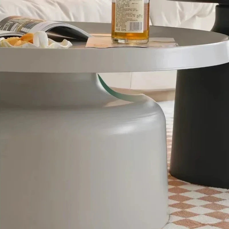 Hot Sale Nordic Coffee Table, Creative Round Living Room Table, High-end Light Luxury Side Desk, Modern Simple Furniture 121