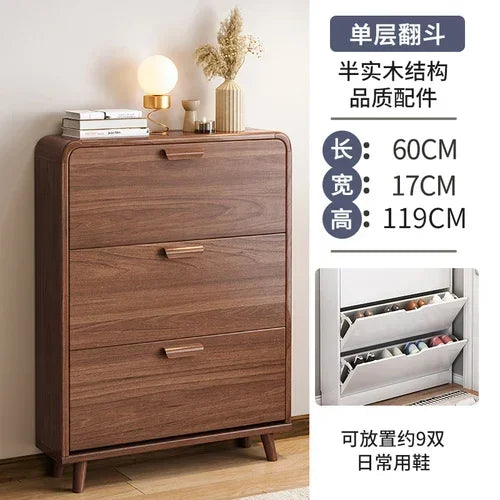 Designs Large Shoe Cabinet Closed Luxury Door Space Saving Shoe Cabinet Multi Layer Display Schonen Kast Entrance Hall Furniture