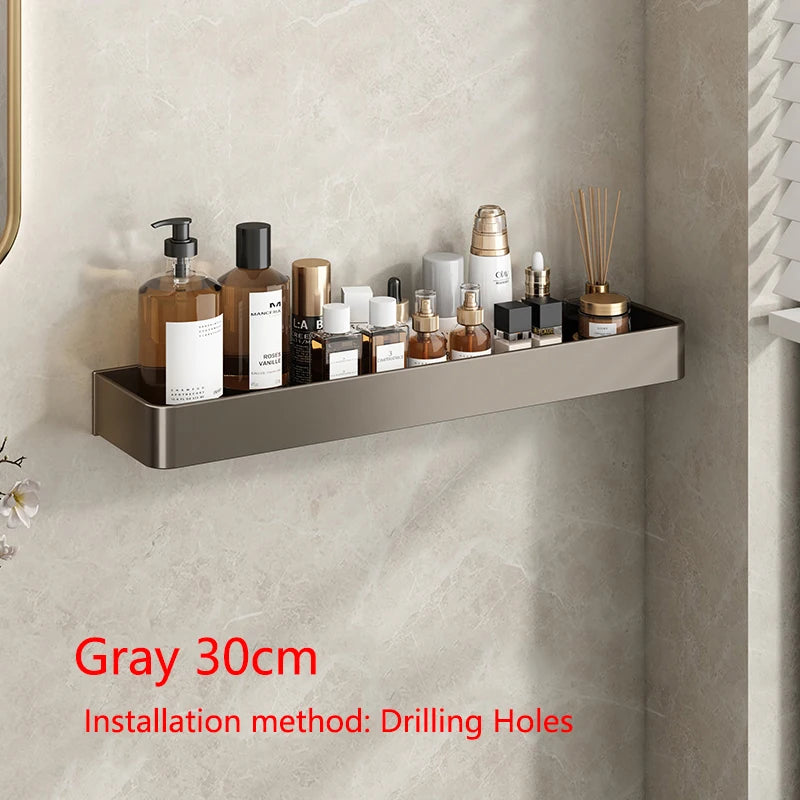 Bathroom Shower Shelf Shower Caddy Wall Floating Shelf Bathroom Toilet Shelf Kitchen Cabinet Storage Shelves Rack Organizers