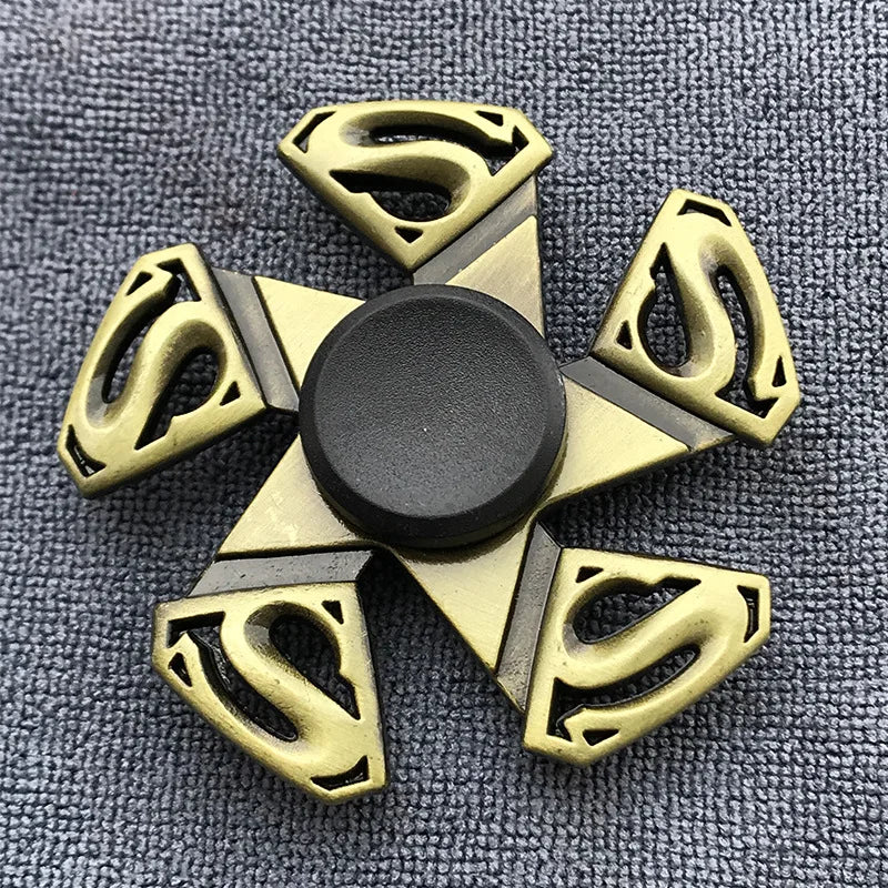 New Bronze Metal Alloy Fidget Spinner R188 Mute Bearing Hand Spinner Fingertip Gyro Stress Relief Toys For Kids Adult