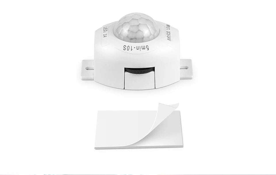 DC 5V 12V 24V 3A Highly Sensitive PIR motion Sensor Light Switch Infrared IR Sensor Detector Switch Time Delay for LED Strip