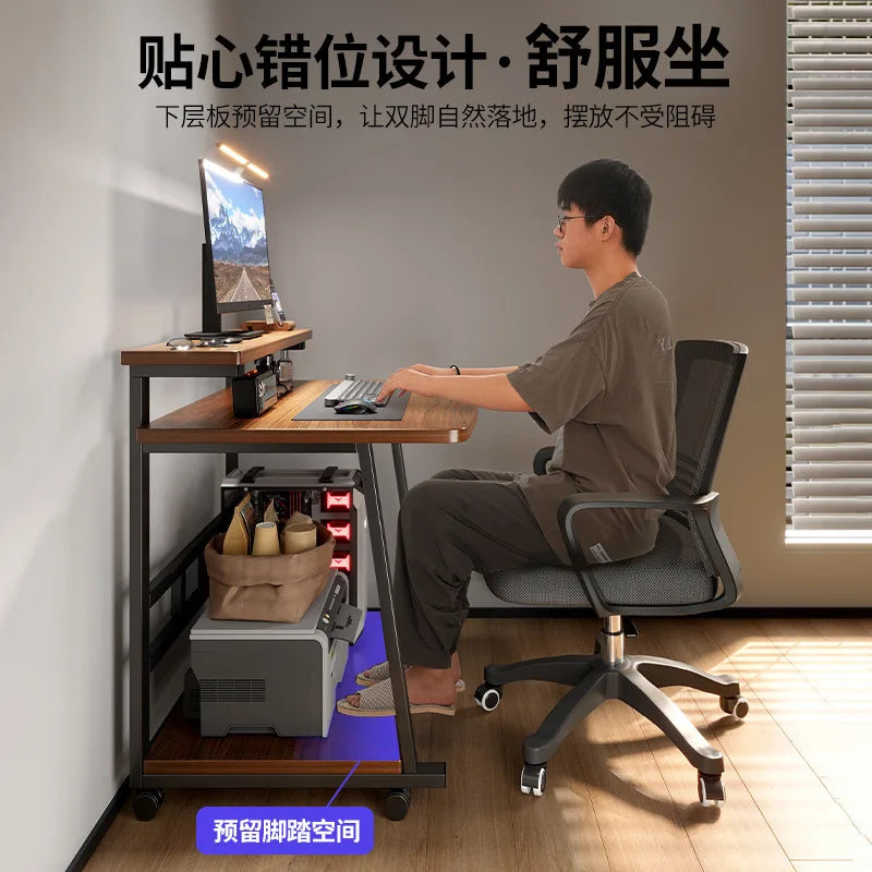 Computer Desk Desktop Small Home Mini Mobile Learning Notebook Bedroom Bedside Table