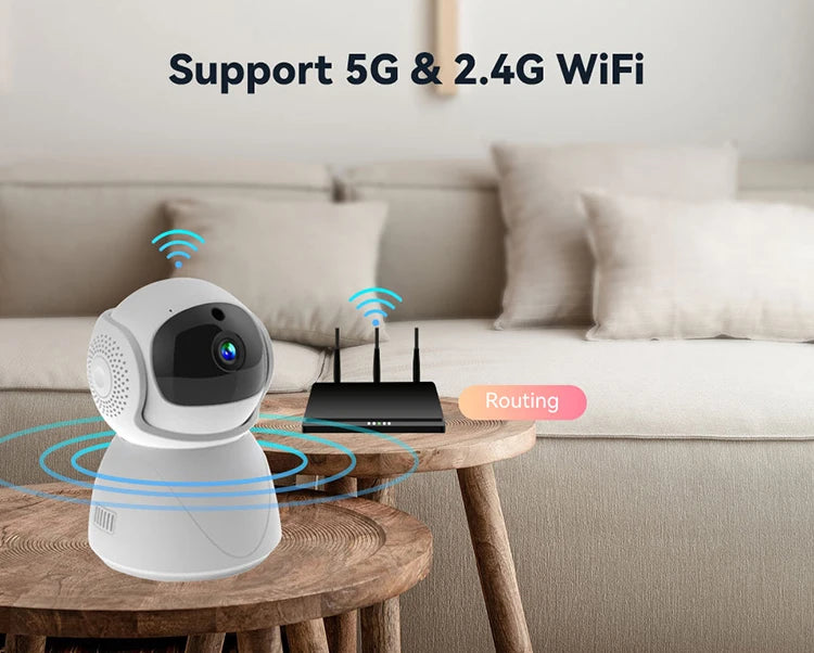 5G YI IoT WiFi Smart IP Camera 2MP/5MP AI Human Detect Color Night Vision Surveillance Camera Smart Life Baby Monitor Smart Home
