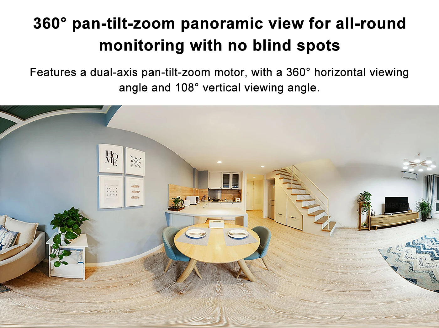 New Xiaomi Mi Smart Home Security Camera PTZ 2K 1296P HD Night Vision Baby Monitor Ultra-clear IP Panoramic AI Human Smart Home