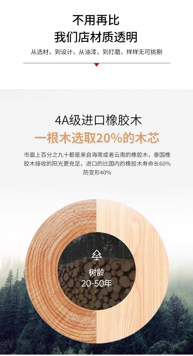 Vintage Style Solid Wood Tempered Mirror Full Length Floor Mirror for Home Living Room Bedroom Women's Dressing