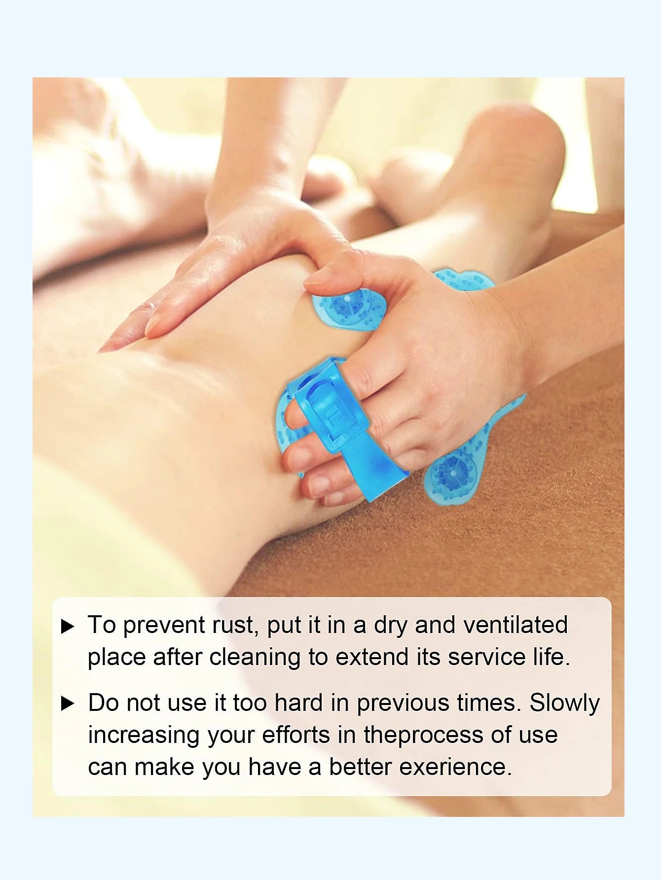 Handheld Massage Ball for Muscle Back Neck Joint Foot Shoulder Leg Pain Relief - Palm Shaped Massage Tool with Roller Balls