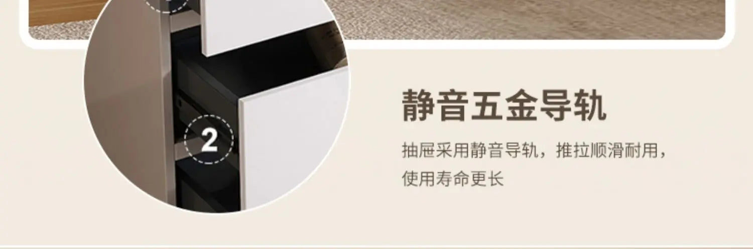 Acrylic Minimalist Nightstand Storage Trendy Drawer Simple Bedside Table Modern Simple Mesitaa De Noche Bedroom Furniture