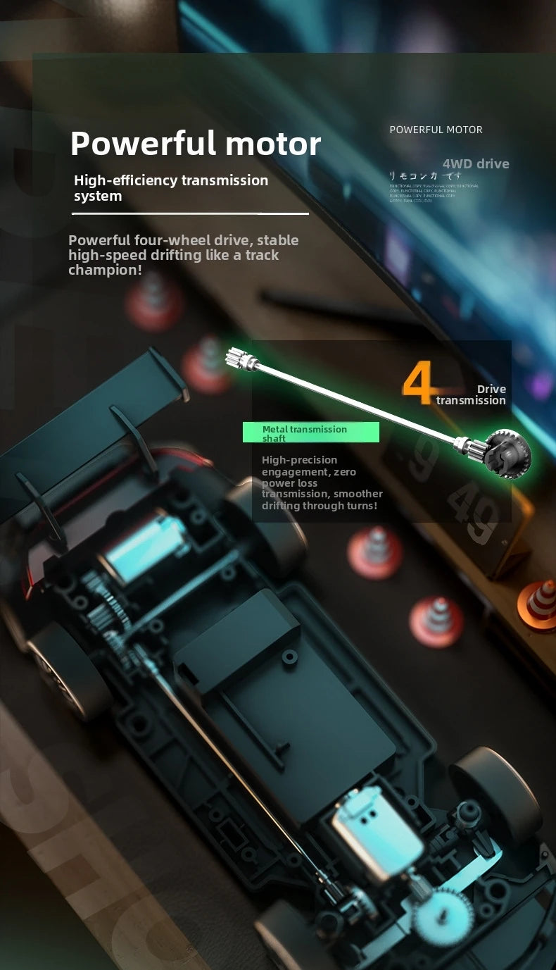 2025 New, Limited Edition Rc Drift GT3 RS 911 mi SU7 1:24 Drift Racing Car, Racing Kids Gift with High Speed Remote Control