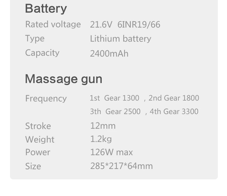 BOOSTER Pro 3 Deep Tissue Massage Gun Muscle Stimulator Body Massager Fascial Gun Relax Low Noise for Fintness Shaping