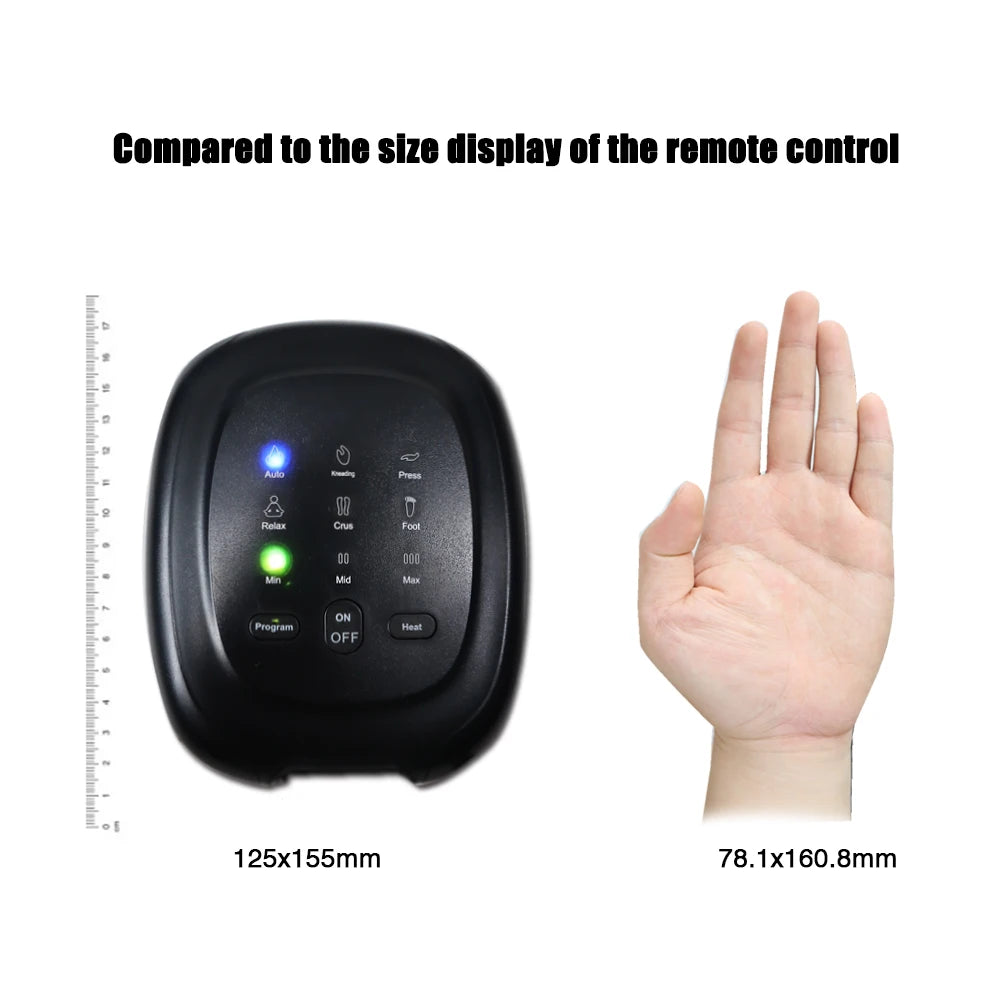 Air Compression Leg Massager Wraps Around The Feet Ankles Calves Muscles Massages And Relaxes Cycling Compression  Power Boots