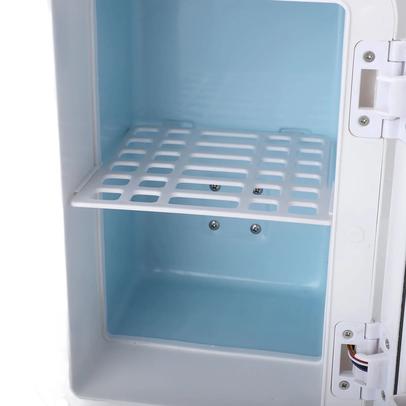 Portable Mirrored Beauty Fridge With Lighting 8L Mini Fridge Skin Care Makeup Storage with Mirror Light Cooler Warmer Refrigerat