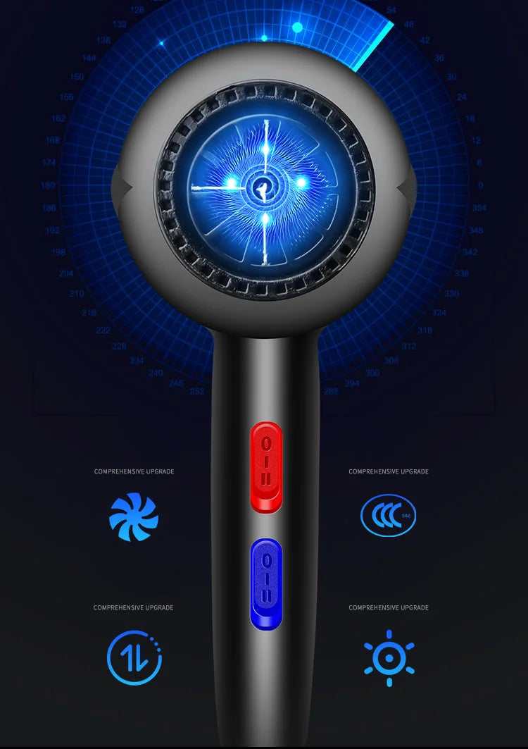 Original EU Plug Hot Cold Wind Professional Hair Dryer Blow dryer Hairdryer For Hair Salon for Household Use