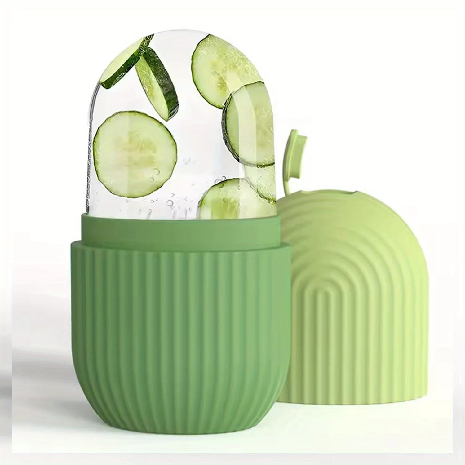 Silicone Ice Mold For Face Beauty Facial Ice Cube Mold Ice Roller For Face And Eye Icing Gua Sha Face Massage Skin Care Tool