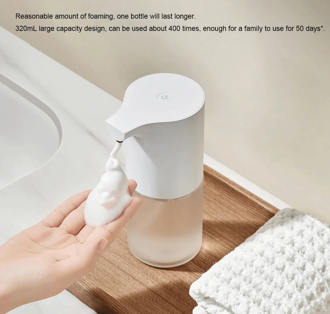 NEW XIAOMI Mijia Soap Foam Dispenser 1S USB Rechargeable Automatic Induction Foaming Machine for Bathroom Kitchen Hand Washer