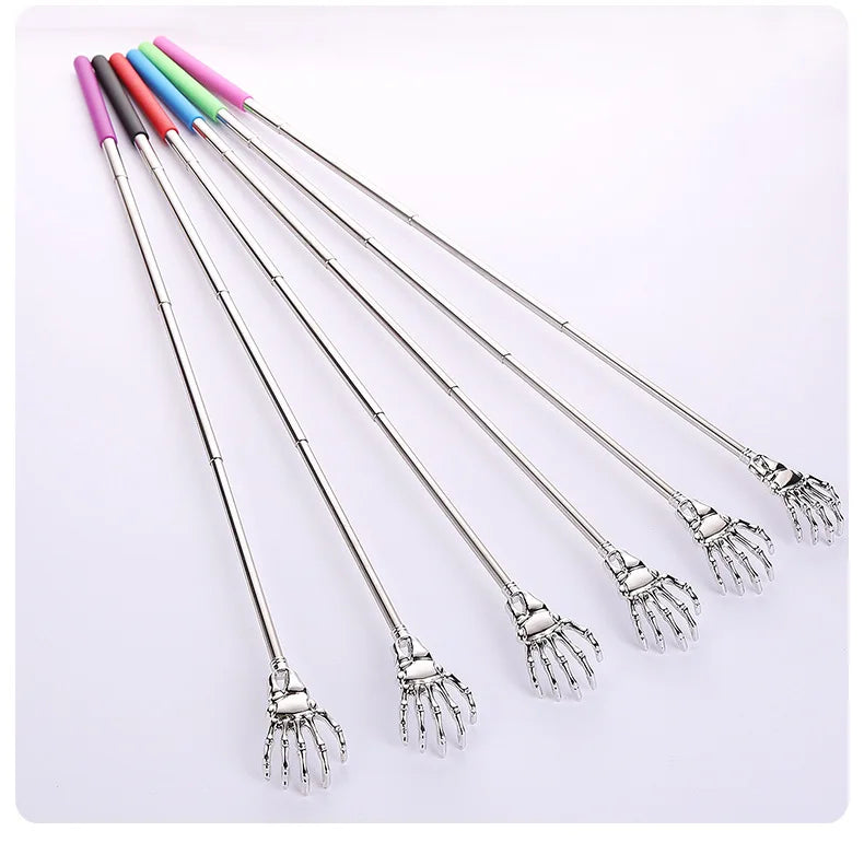 마사지기 Back Scratcher Telescopic Scratching Back Scratcher Massager Kit Scraper Extendable Telescoping Itch Health Products 괄사
