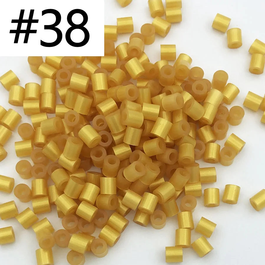 5mm 1000PCS  Black white gray blue green purple Hama Beads for Kids Iron Fuse Beads diy Puzzles Pixel Art Gift Children Toy